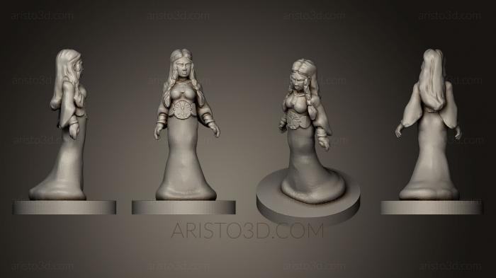 Figurines of girls (STKGL_0206) 3D model for CNC machine